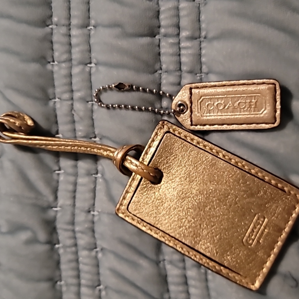 Coach hang tags